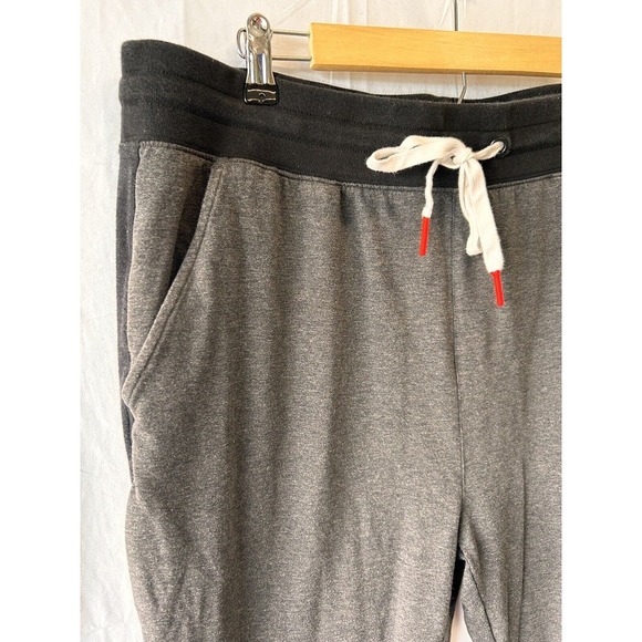 Psycho Bunny Jogger Sweatpants Mens Size 2XL Gray Drawstring Pockets - Picture 3 of 7